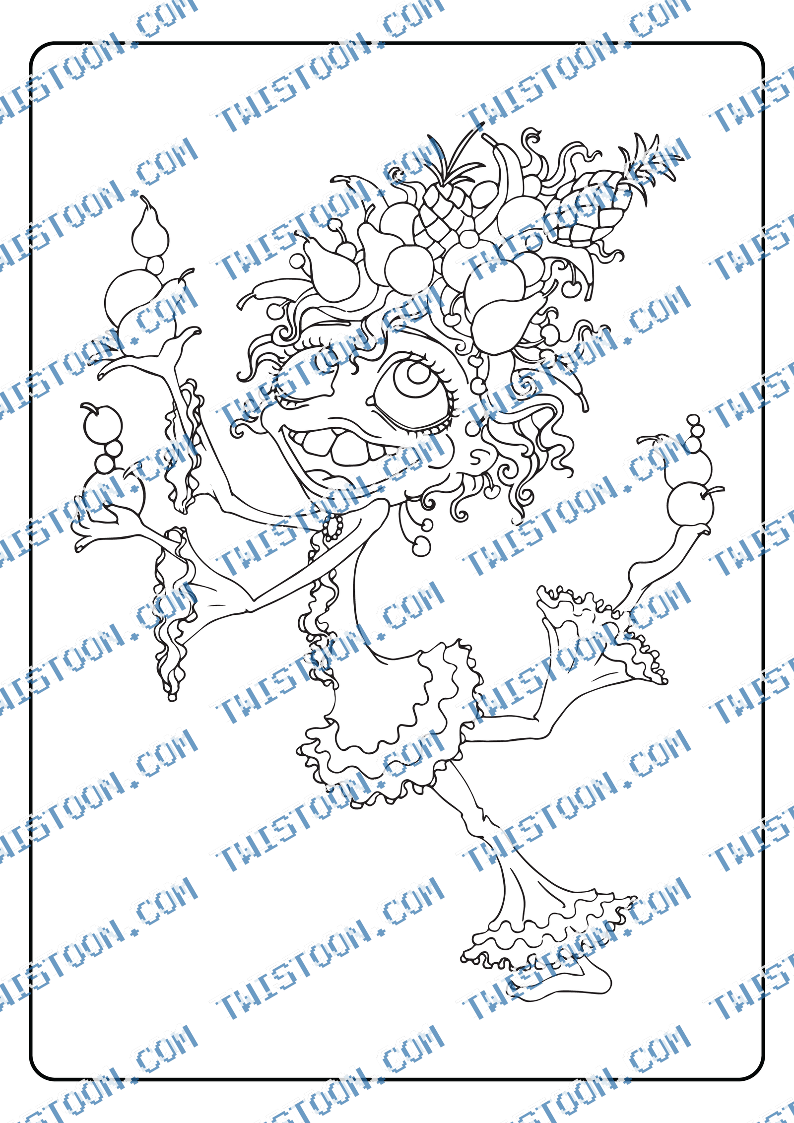 Carmencoloringpage