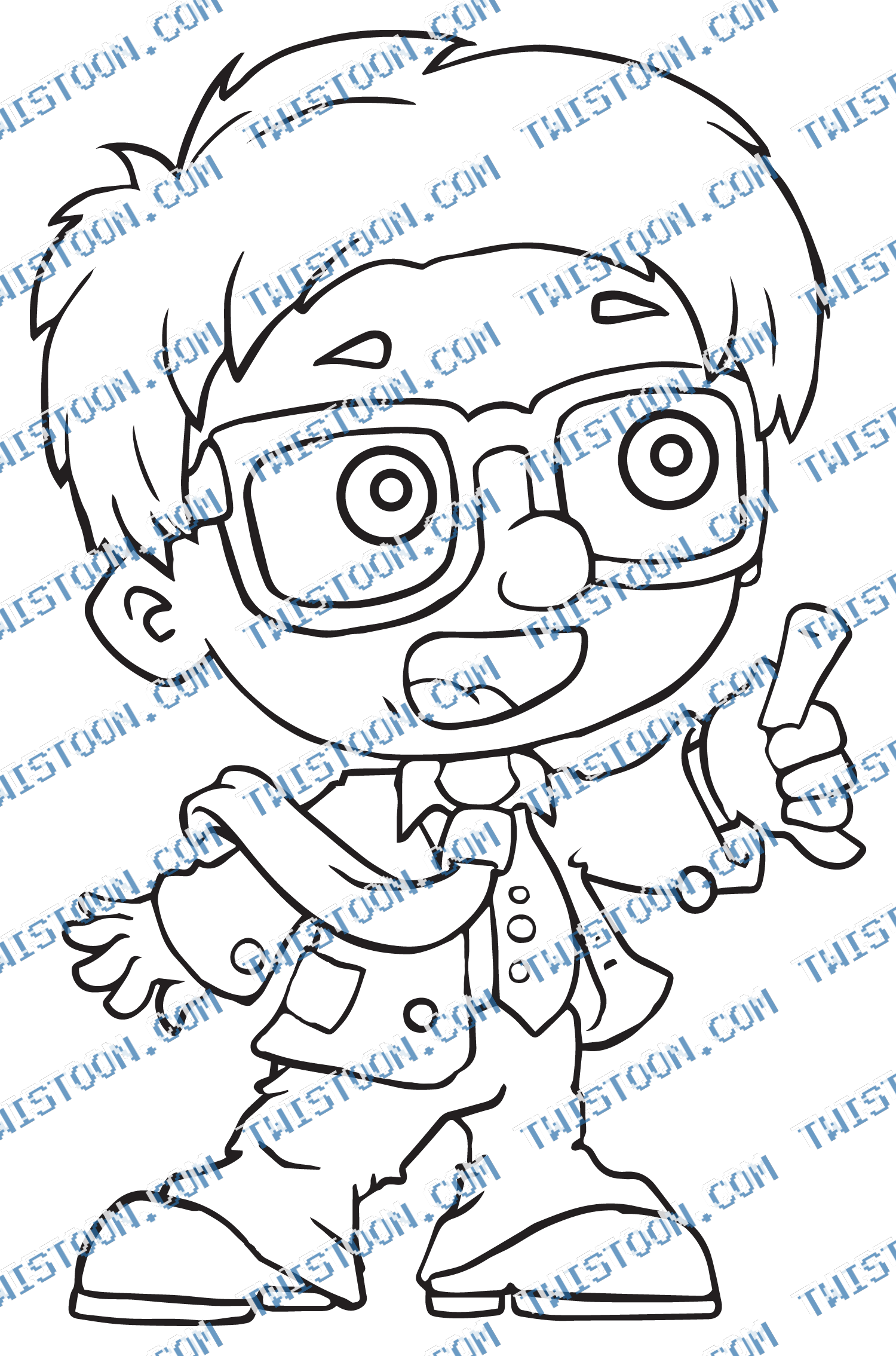 Chibi Teacher Man