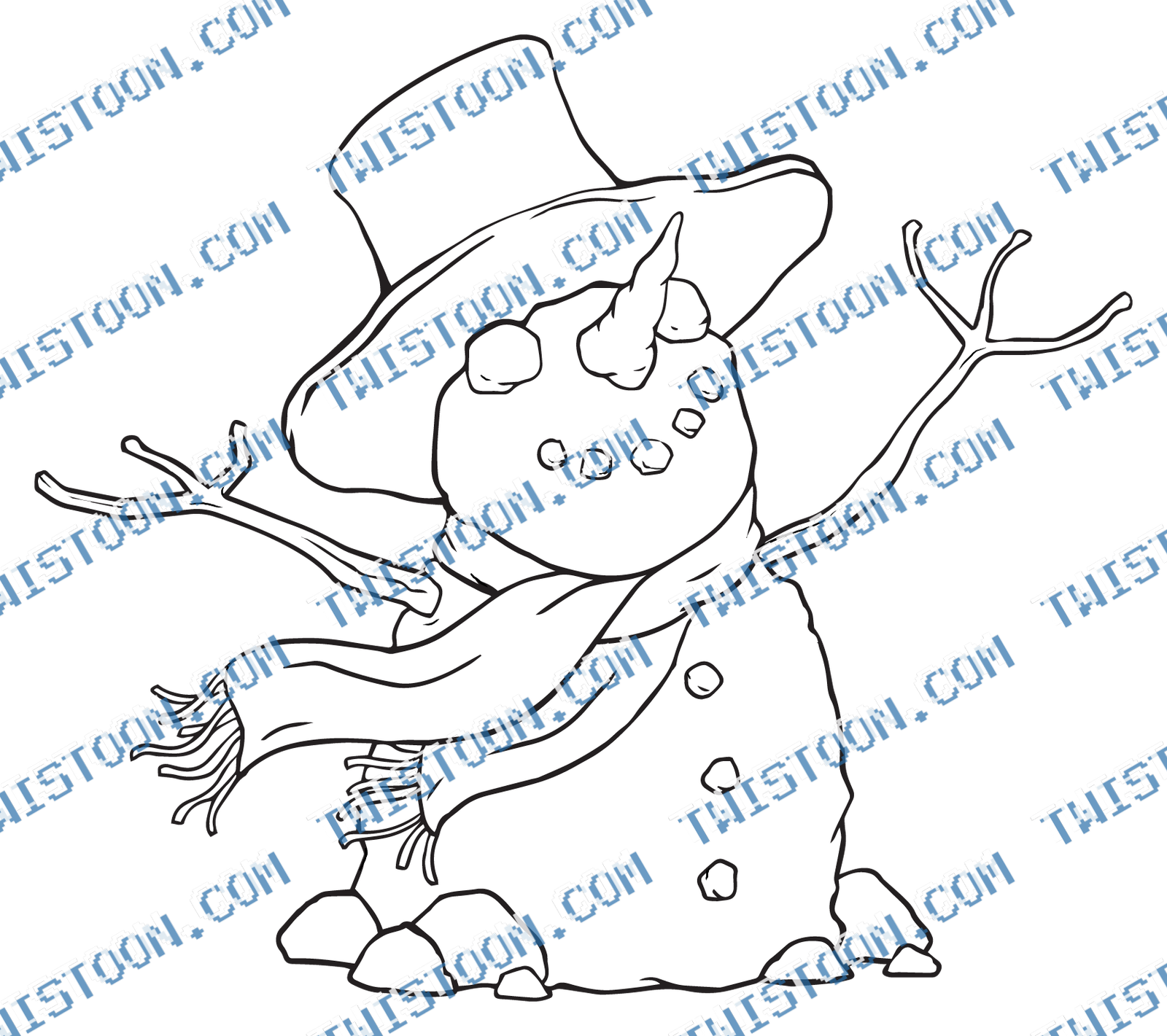 Let It Snow Snowman