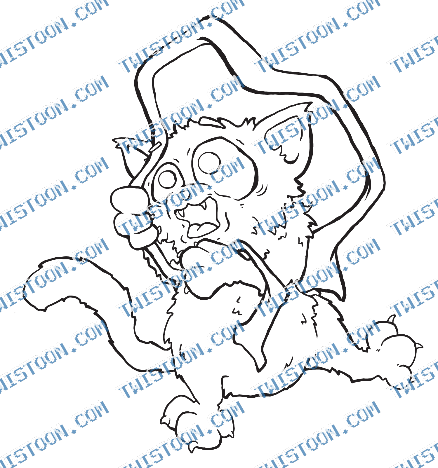 Ribbons Cat