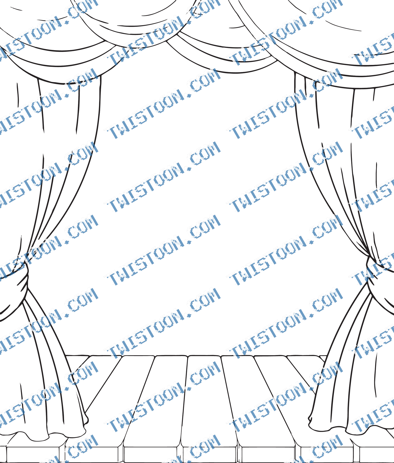 Stage Background Alone
