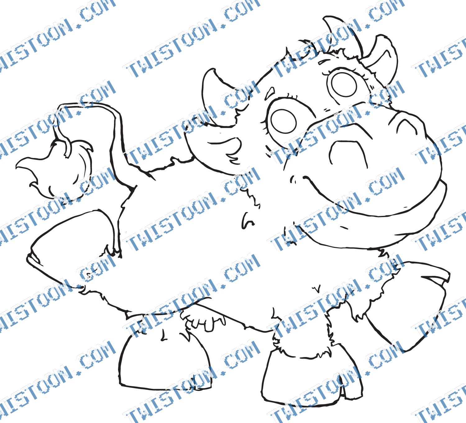 Strutting Cow