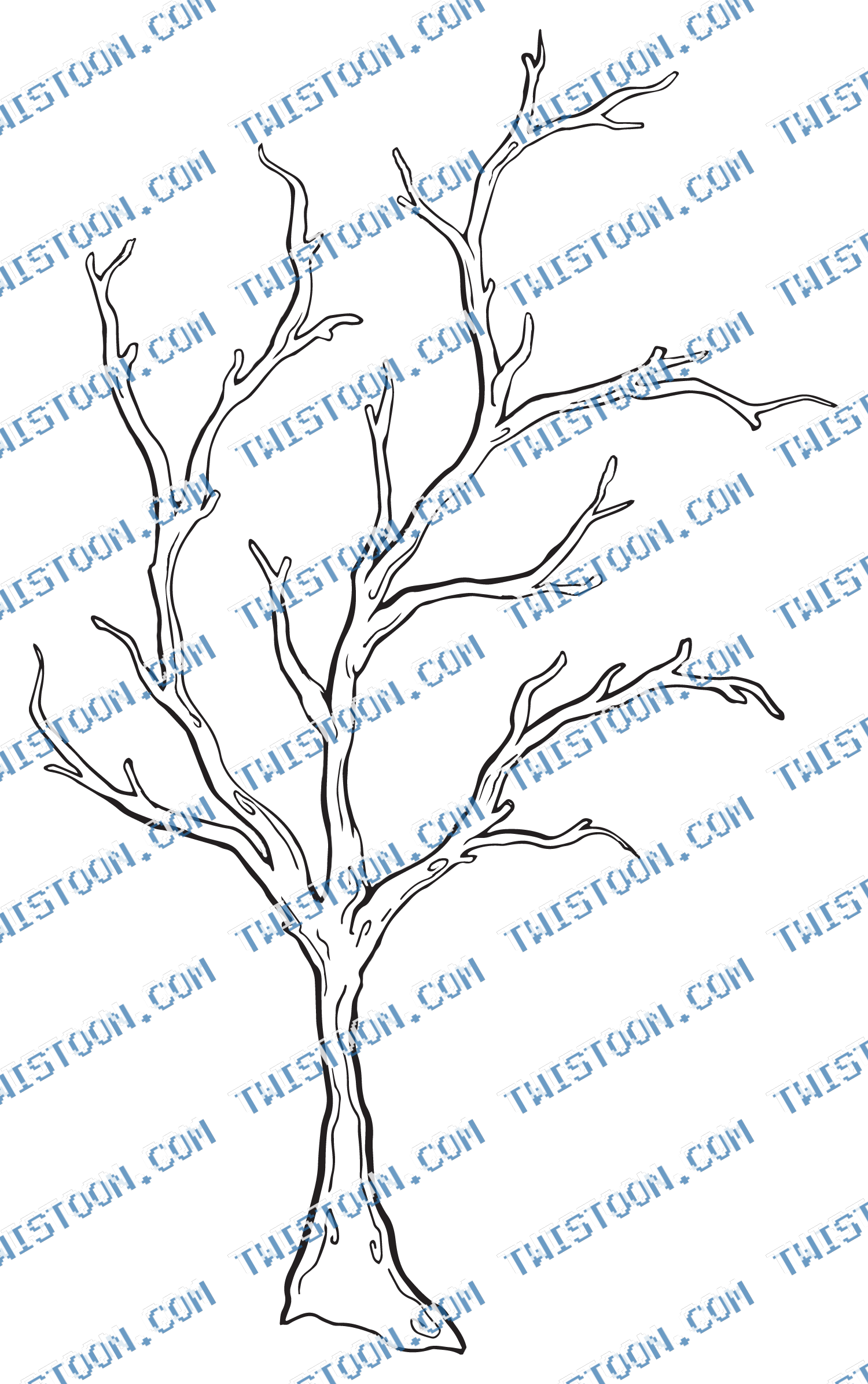 Winter Tree2 Background
